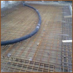 REINFORCED CONCRETE SLAB ON TOP OF PILES